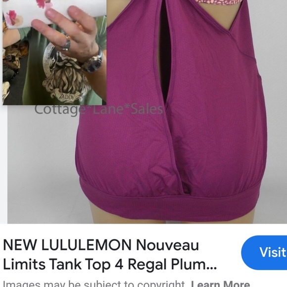 Lululemon Nouveau Limits Regal plum - Picture 3 of 6